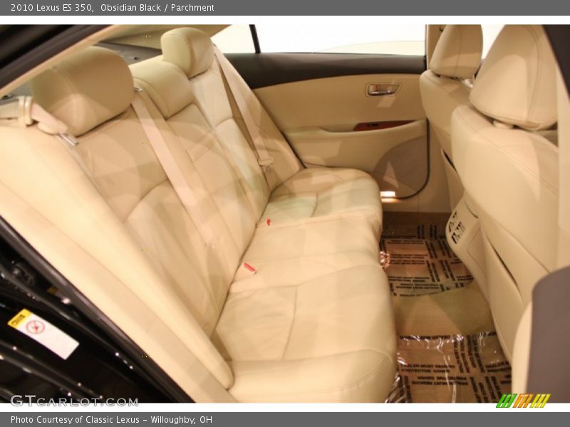 Obsidian Black / Parchment 2010 Lexus ES 350