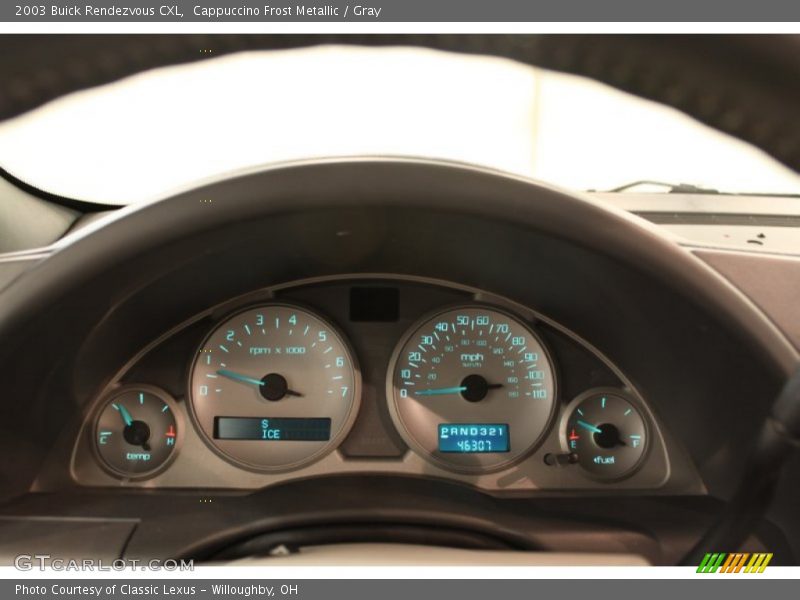 Cappuccino Frost Metallic / Gray 2003 Buick Rendezvous CXL