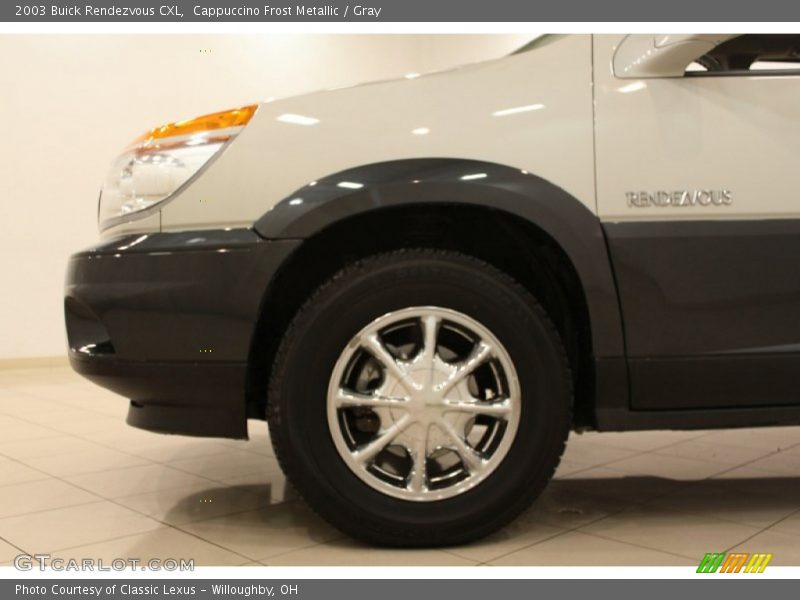 Cappuccino Frost Metallic / Gray 2003 Buick Rendezvous CXL