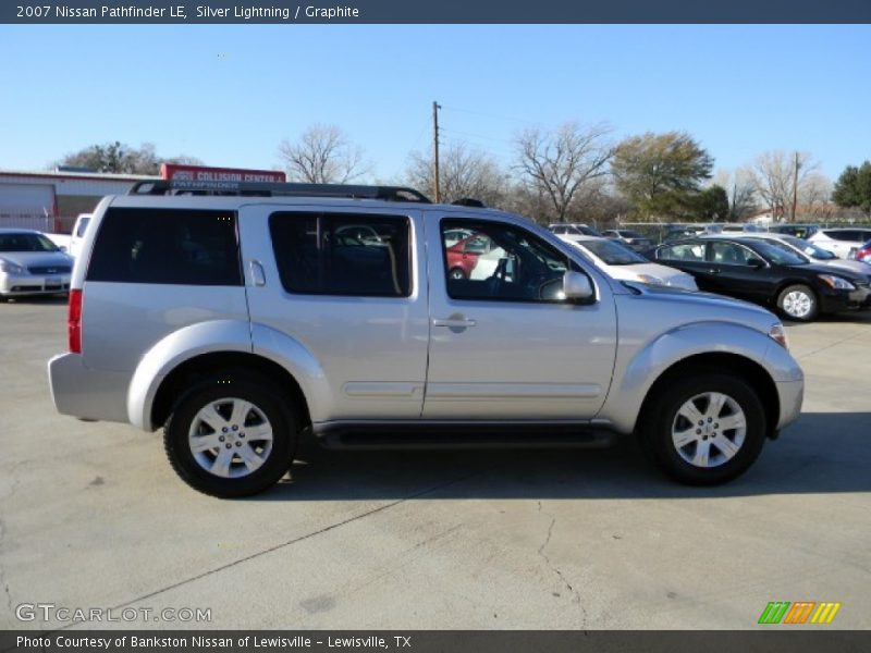 Silver Lightning / Graphite 2007 Nissan Pathfinder LE