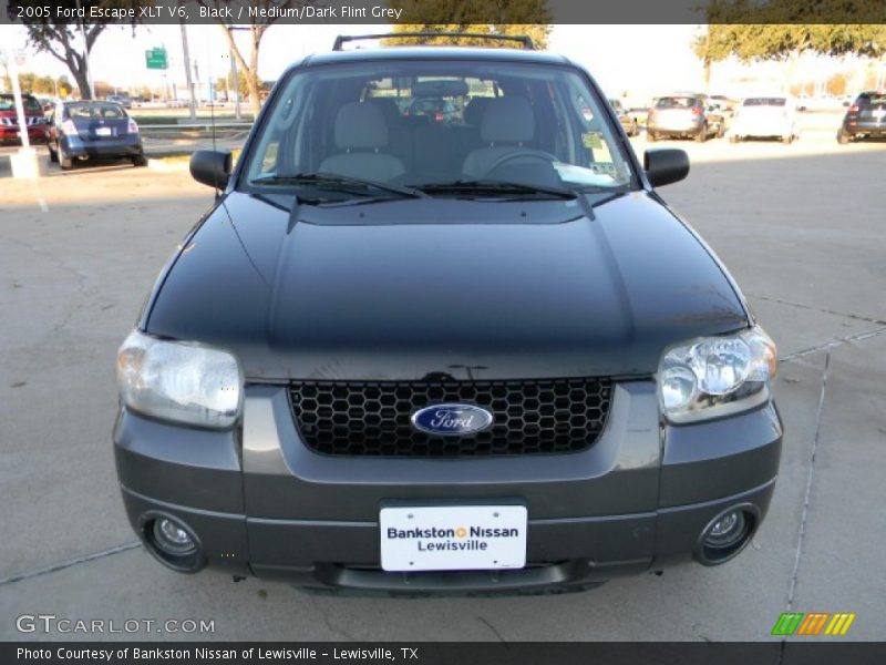 Black / Medium/Dark Flint Grey 2005 Ford Escape XLT V6