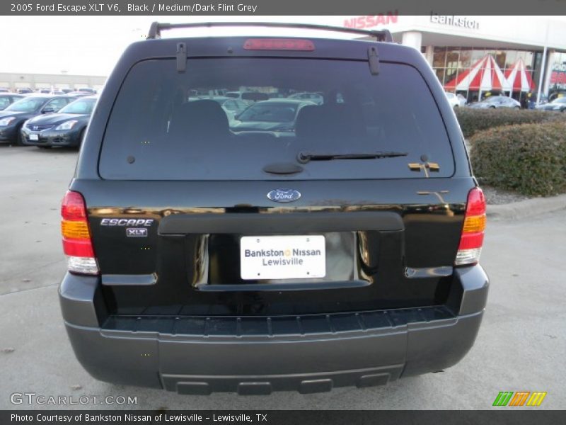 Black / Medium/Dark Flint Grey 2005 Ford Escape XLT V6