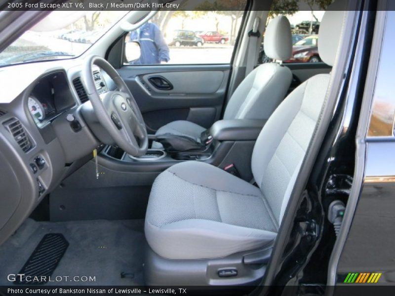 Black / Medium/Dark Flint Grey 2005 Ford Escape XLT V6