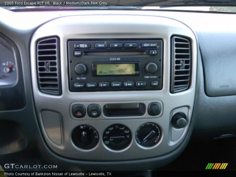 Black / Medium/Dark Flint Grey 2005 Ford Escape XLT V6