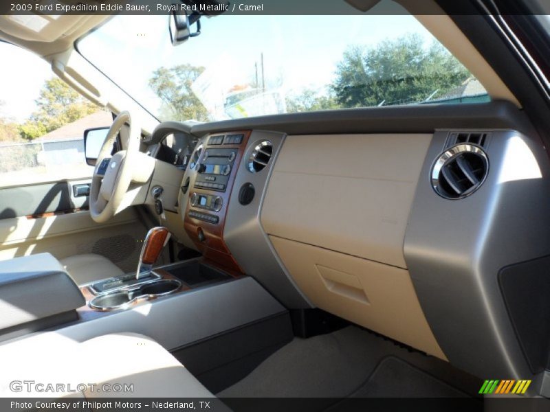 Royal Red Metallic / Camel 2009 Ford Expedition Eddie Bauer