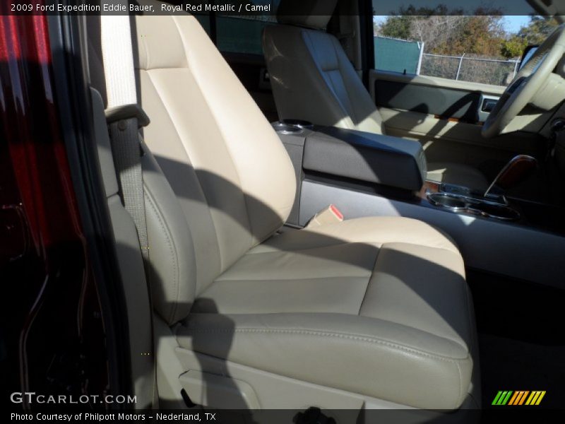 Royal Red Metallic / Camel 2009 Ford Expedition Eddie Bauer