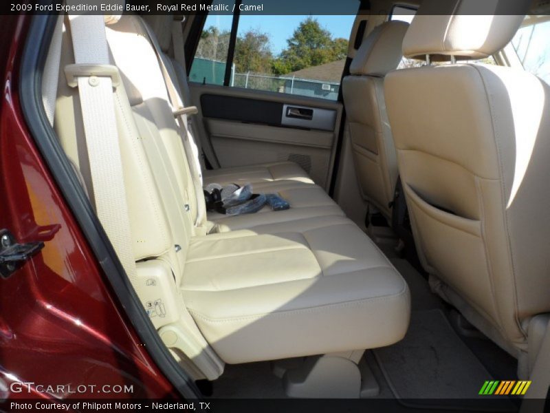 Royal Red Metallic / Camel 2009 Ford Expedition Eddie Bauer