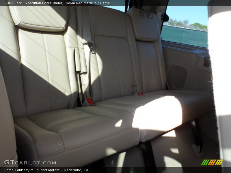 Royal Red Metallic / Camel 2009 Ford Expedition Eddie Bauer