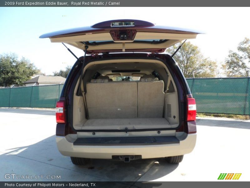 Royal Red Metallic / Camel 2009 Ford Expedition Eddie Bauer
