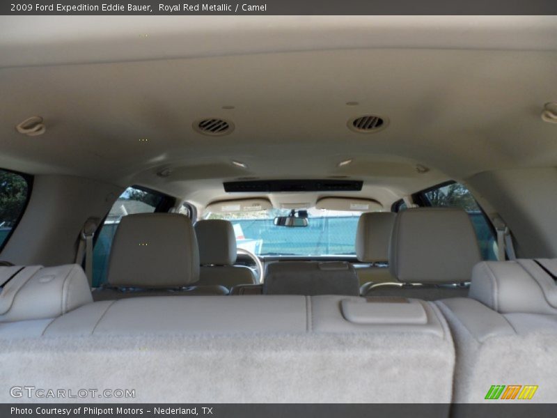 Royal Red Metallic / Camel 2009 Ford Expedition Eddie Bauer