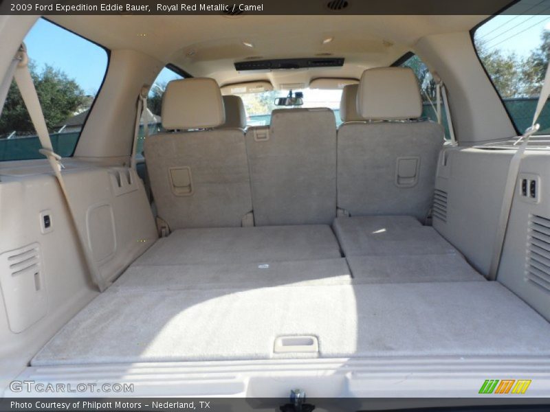 Royal Red Metallic / Camel 2009 Ford Expedition Eddie Bauer