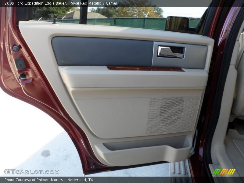 Royal Red Metallic / Camel 2009 Ford Expedition Eddie Bauer