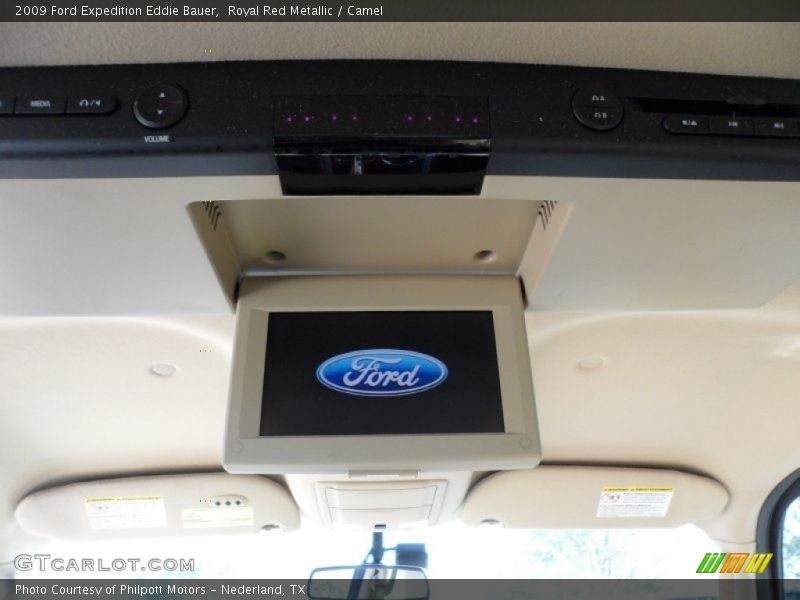 Royal Red Metallic / Camel 2009 Ford Expedition Eddie Bauer