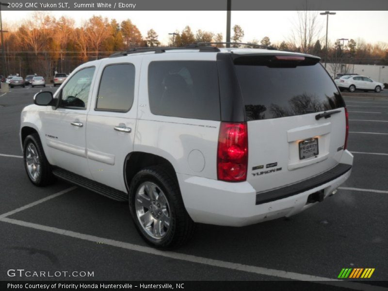 Summit White / Ebony 2009 GMC Yukon SLT