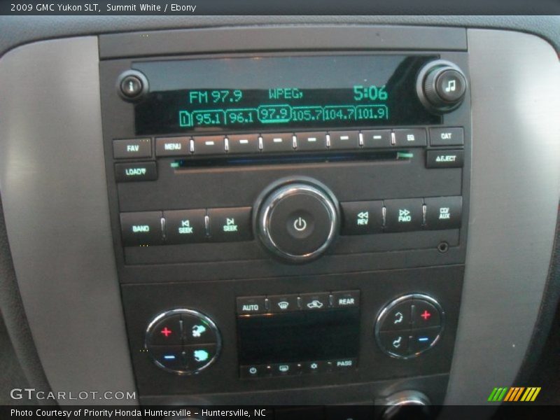 Controls of 2009 Yukon SLT