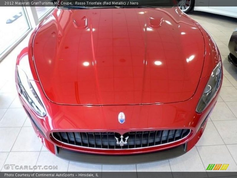Rosso Trionfale (Red Metallic) / Nero 2012 Maserati GranTurismo MC Coupe