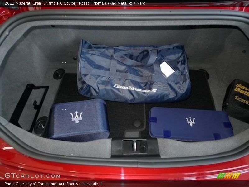 Rosso Trionfale (Red Metallic) / Nero 2012 Maserati GranTurismo MC Coupe