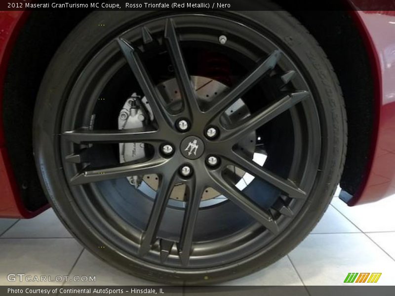 20 Inch MC Design Alloy Wheel, finished in Grafite Opaco - 2012 Maserati GranTurismo MC Coupe