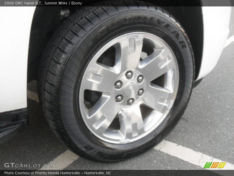 Summit White / Ebony 2009 GMC Yukon SLT