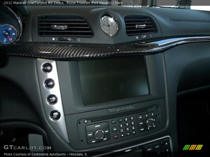 Rosso Trionfale (Red Metallic) / Nero 2012 Maserati GranTurismo MC Coupe