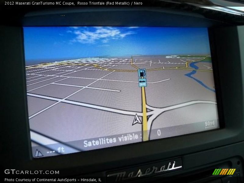 Rosso Trionfale (Red Metallic) / Nero 2012 Maserati GranTurismo MC Coupe
