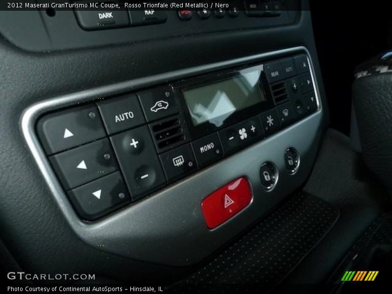 Rosso Trionfale (Red Metallic) / Nero 2012 Maserati GranTurismo MC Coupe