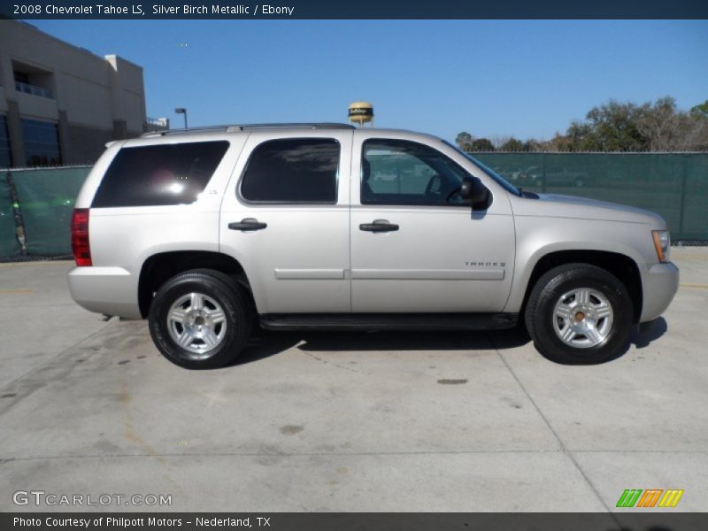 Silver Birch Metallic / Ebony 2008 Chevrolet Tahoe LS