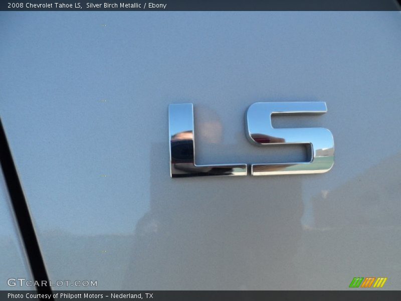 Silver Birch Metallic / Ebony 2008 Chevrolet Tahoe LS