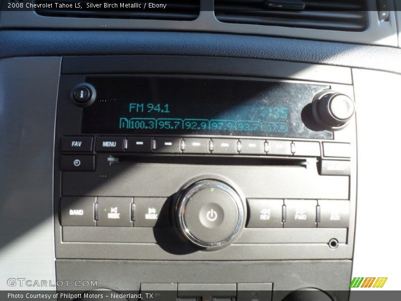 Silver Birch Metallic / Ebony 2008 Chevrolet Tahoe LS