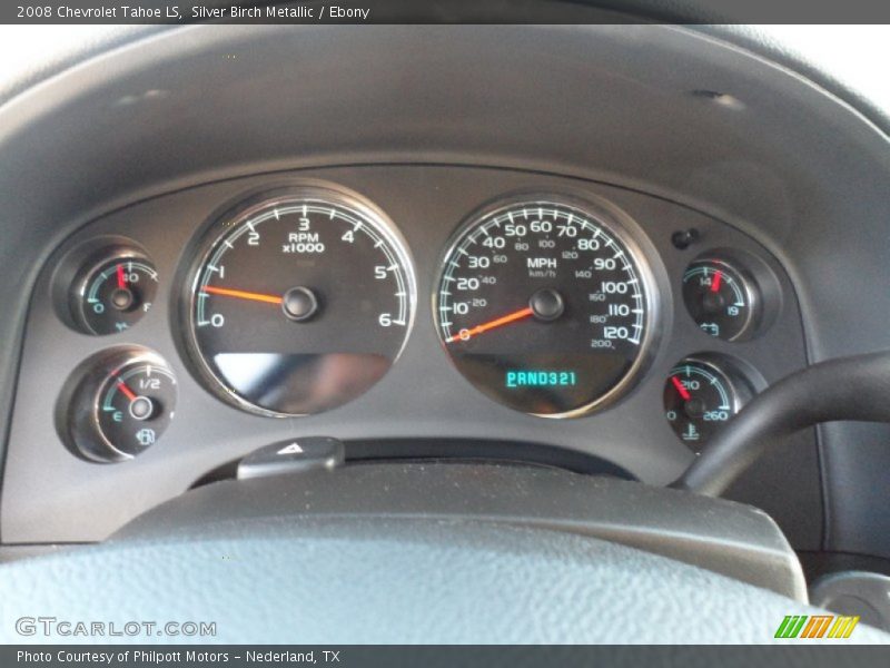 Silver Birch Metallic / Ebony 2008 Chevrolet Tahoe LS