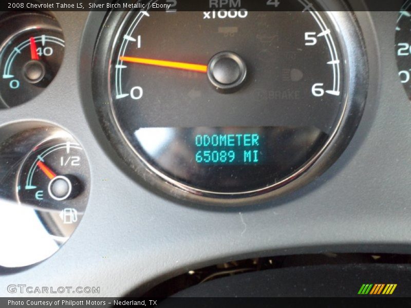 Silver Birch Metallic / Ebony 2008 Chevrolet Tahoe LS