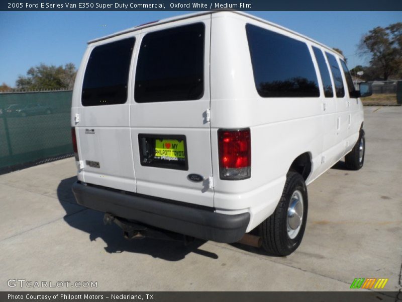 Oxford White / Medium Flint 2005 Ford E Series Van E350 Super Duty Commercial