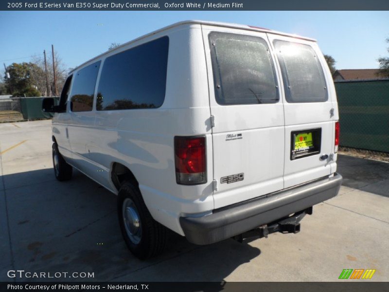 Oxford White / Medium Flint 2005 Ford E Series Van E350 Super Duty Commercial