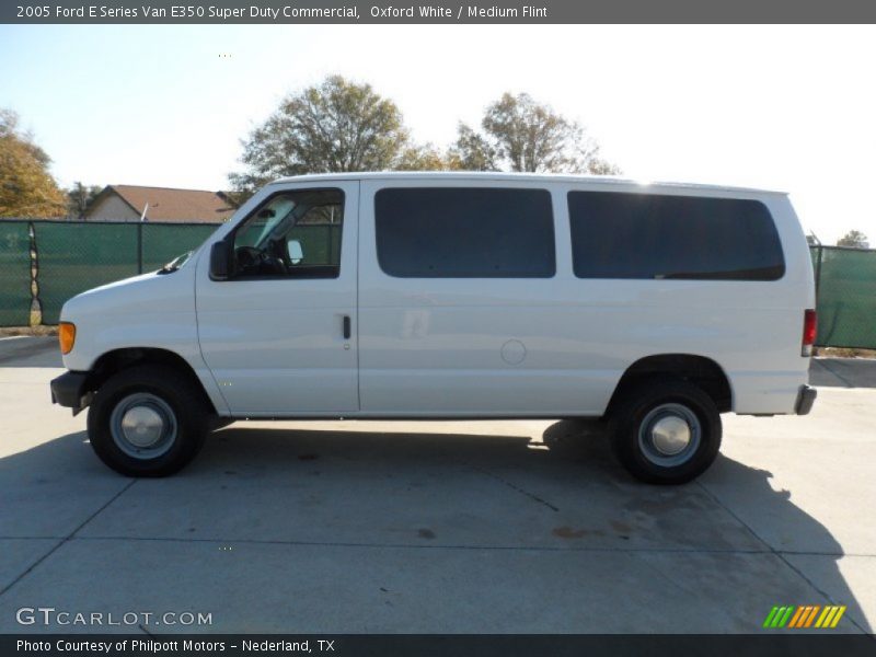 Oxford White / Medium Flint 2005 Ford E Series Van E350 Super Duty Commercial