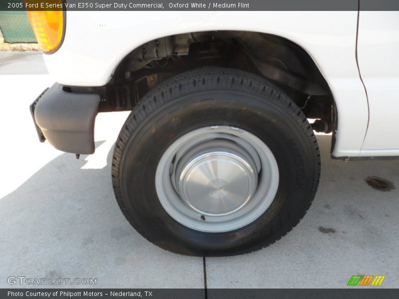 Oxford White / Medium Flint 2005 Ford E Series Van E350 Super Duty Commercial