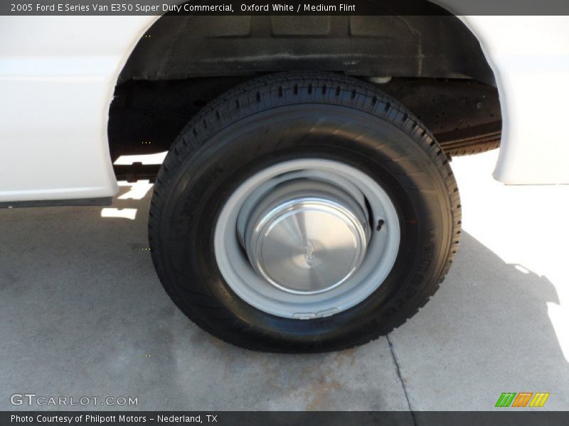 Oxford White / Medium Flint 2005 Ford E Series Van E350 Super Duty Commercial