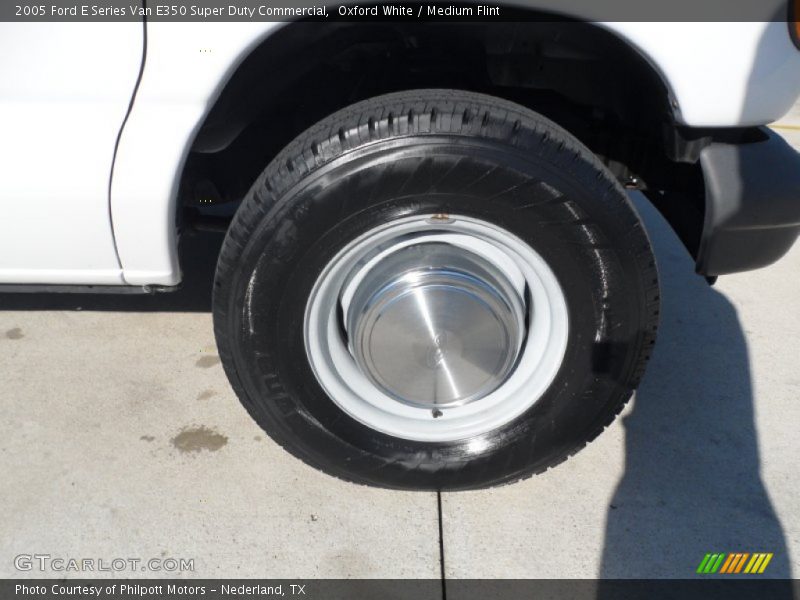 Oxford White / Medium Flint 2005 Ford E Series Van E350 Super Duty Commercial