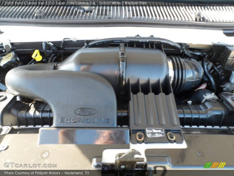 Oxford White / Medium Flint 2005 Ford E Series Van E350 Super Duty Commercial