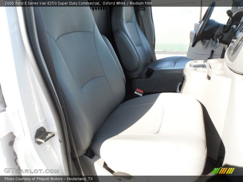 Oxford White / Medium Flint 2005 Ford E Series Van E350 Super Duty Commercial