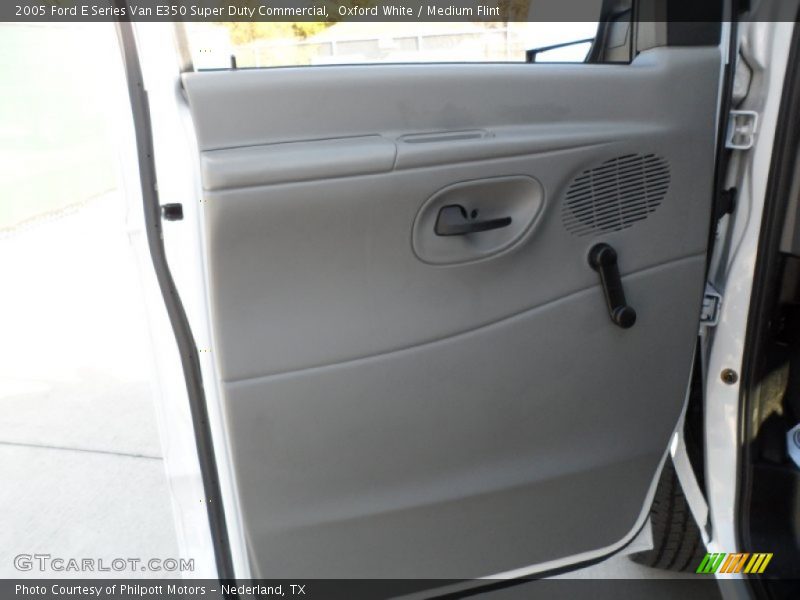 Oxford White / Medium Flint 2005 Ford E Series Van E350 Super Duty Commercial