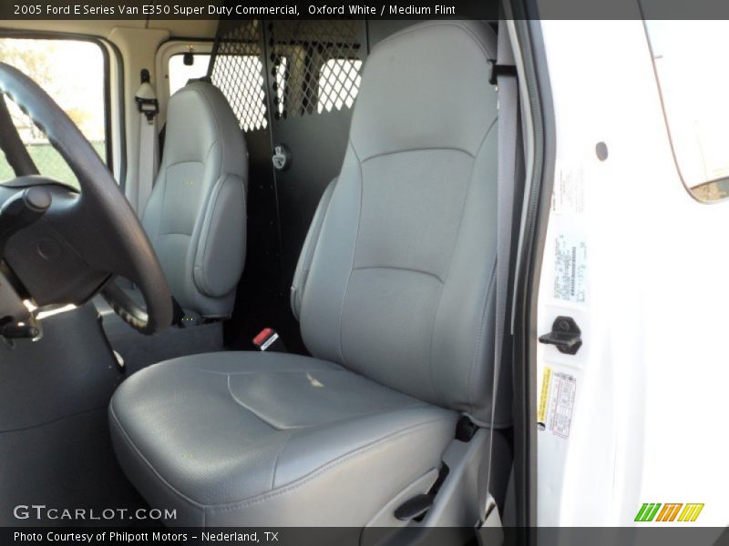 Oxford White / Medium Flint 2005 Ford E Series Van E350 Super Duty Commercial