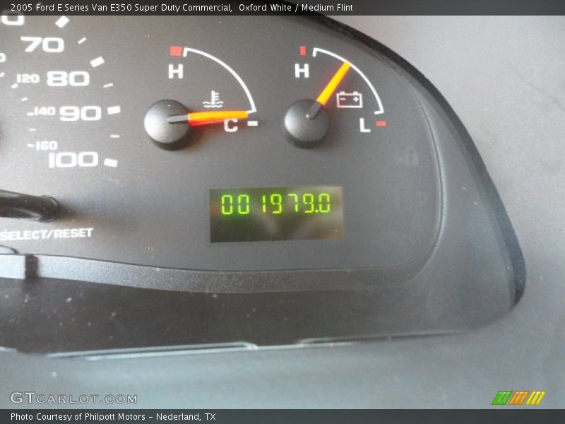 Oxford White / Medium Flint 2005 Ford E Series Van E350 Super Duty Commercial