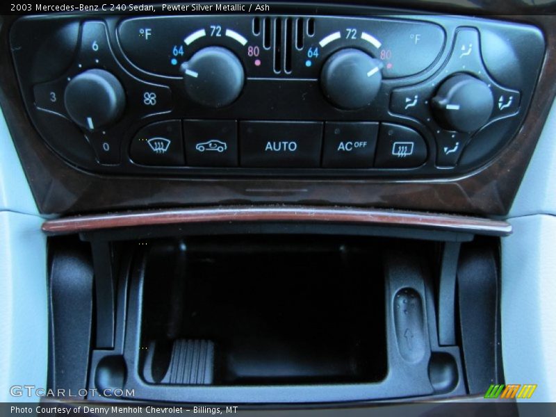Pewter Silver Metallic / Ash 2003 Mercedes-Benz C 240 Sedan