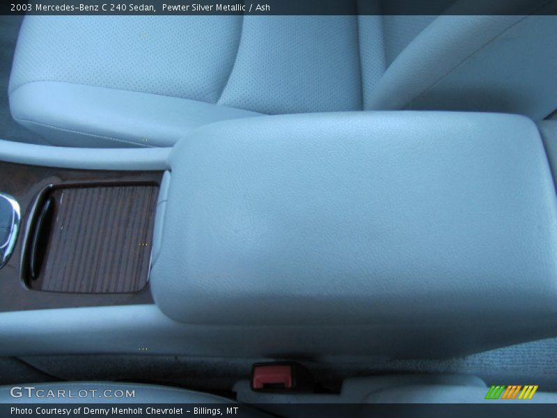 Pewter Silver Metallic / Ash 2003 Mercedes-Benz C 240 Sedan