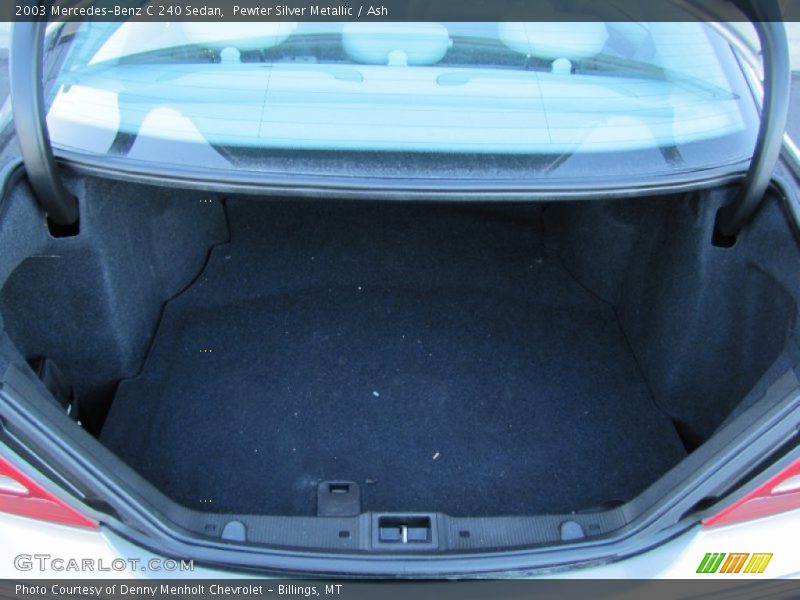 Pewter Silver Metallic / Ash 2003 Mercedes-Benz C 240 Sedan