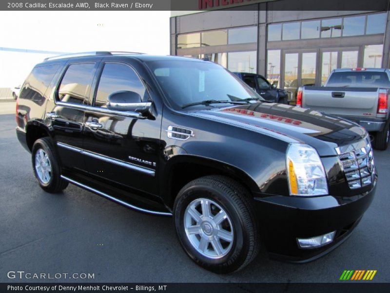 Black Raven / Ebony 2008 Cadillac Escalade AWD