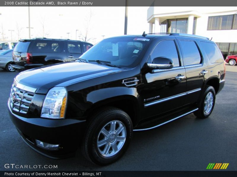 Black Raven / Ebony 2008 Cadillac Escalade AWD