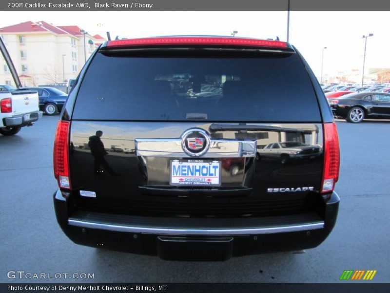 Black Raven / Ebony 2008 Cadillac Escalade AWD