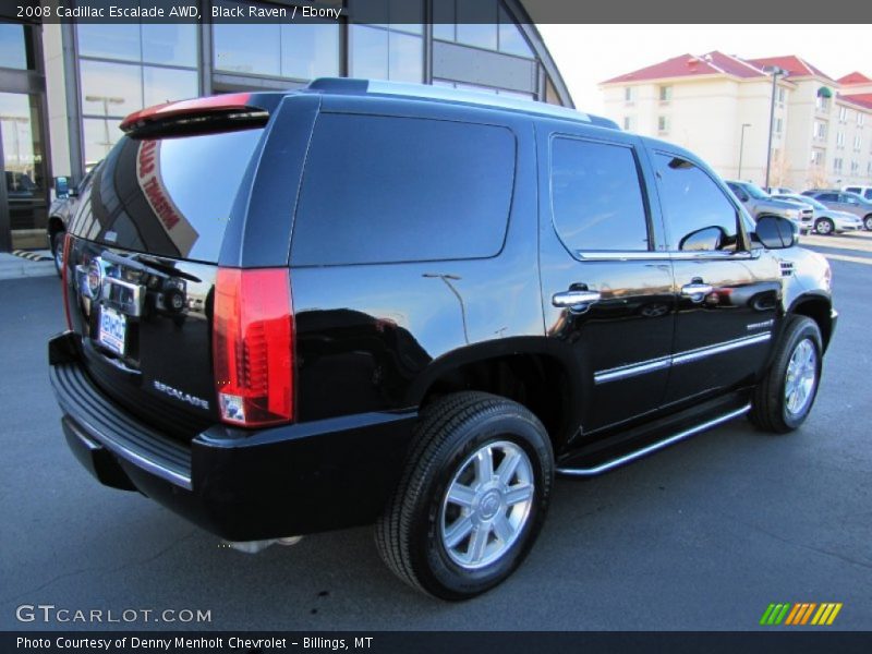 Black Raven / Ebony 2008 Cadillac Escalade AWD