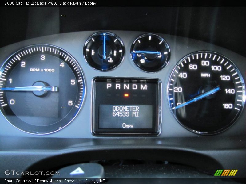 Black Raven / Ebony 2008 Cadillac Escalade AWD
